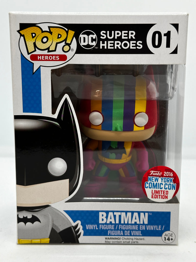 DC Superheroes - Batman Rainbow NYCC 2016 Exclusive Pop! Vinyl