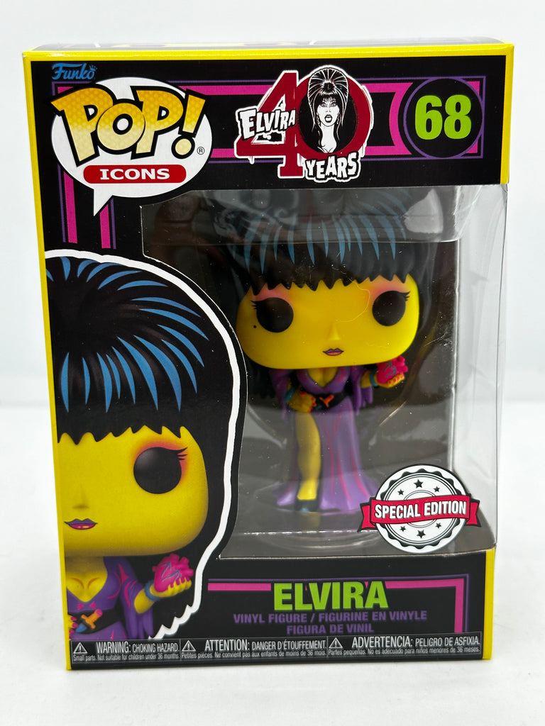 Elvira: Mistress of the Dark - Elvira Black Light Pop! Vinyl