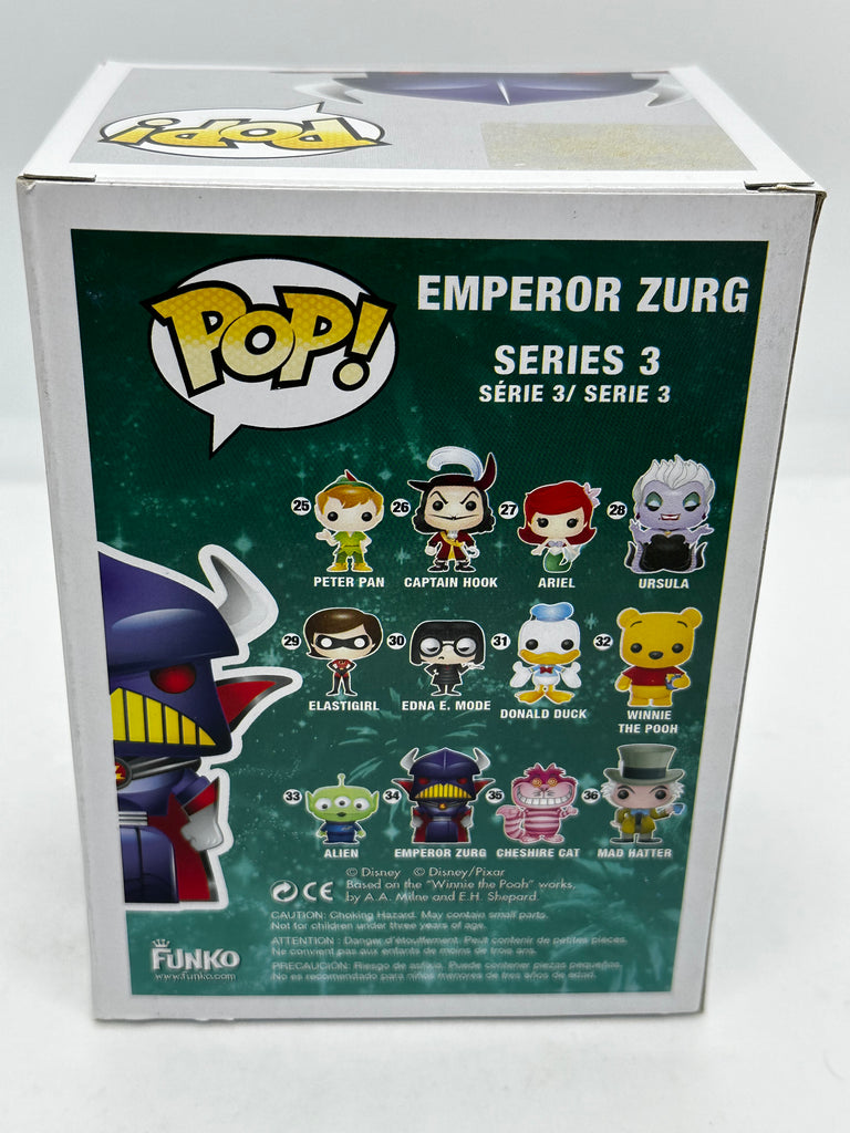 NEW Funko Pop Emperor Zurg #34 Disney Store Exclusive fashion