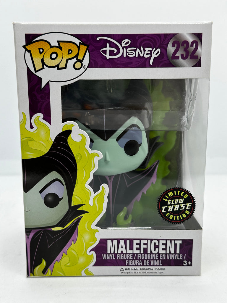 Disney - Maleficent in Flames #232 Glow In The Dark Chase Pop! Vinyl