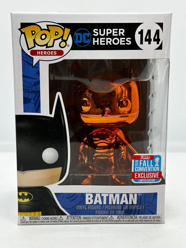 Chrome Funko Batman Chrome Orange DC Super Heroes Batman
