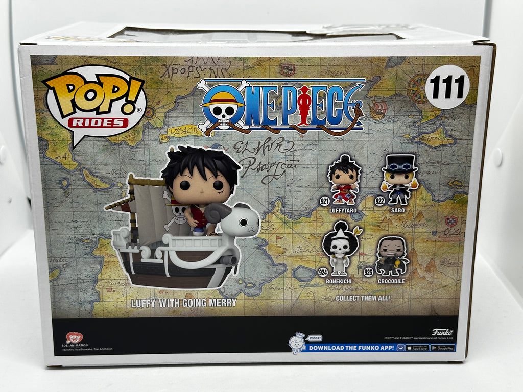 Funko Pop! Rides One Piece Luffy With Going Merry 2022 NYCC