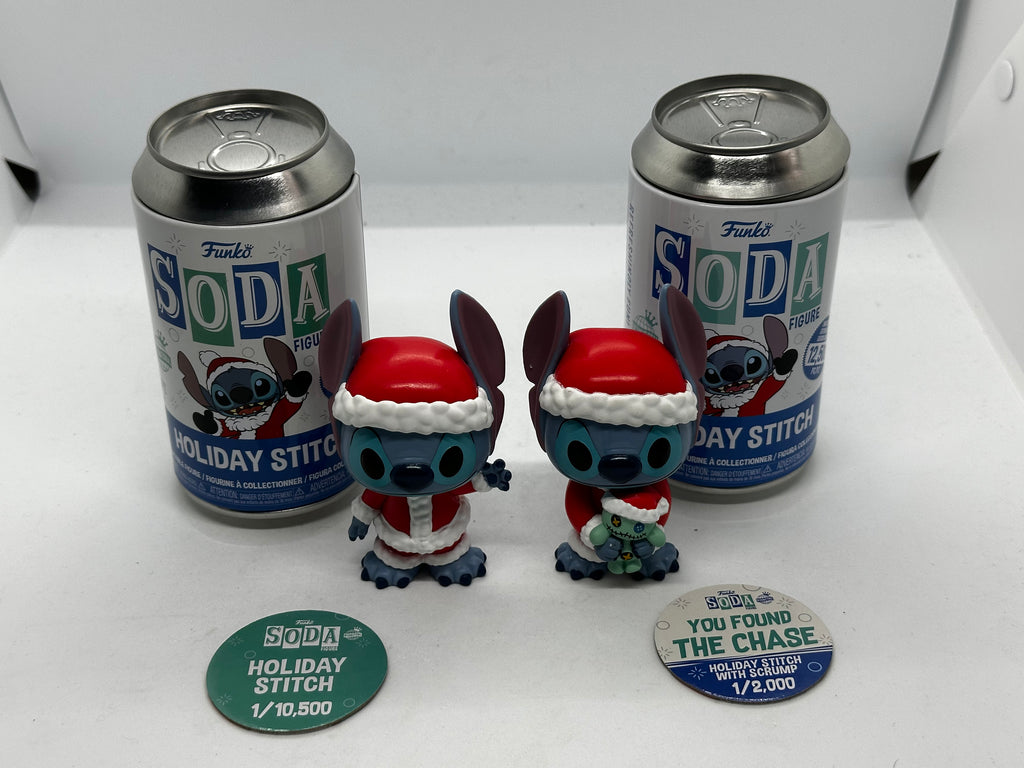 Lilo & Stitch - Holiday Stitch Common Soda & Stitch with Scrump Chase Vinyl Soda