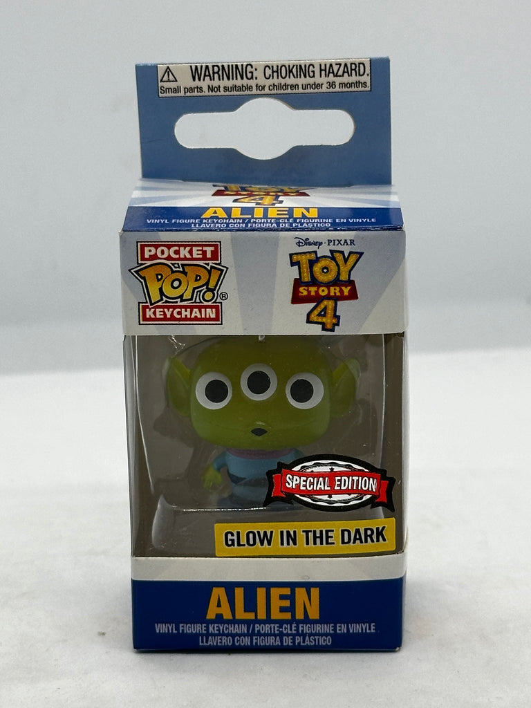 Toy Story 4 - Alien Glow In The Dark Pop! Keychain