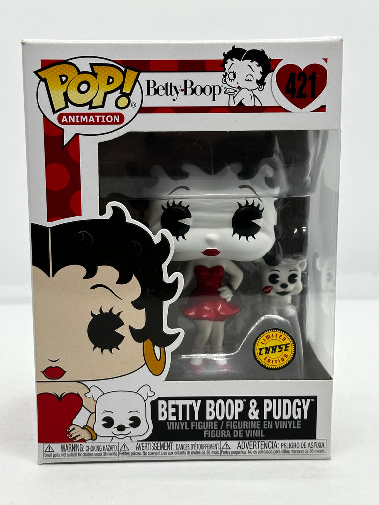 Betty Boop - Betty Boop & Pudgy #421 Chase Pop! Vinyl