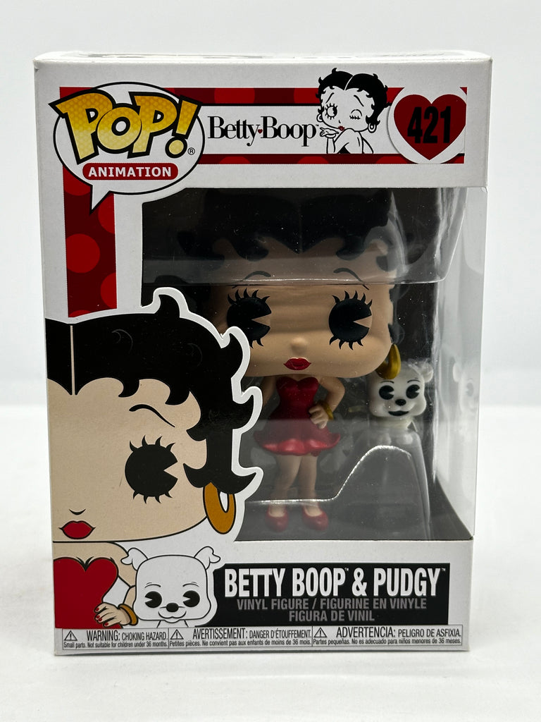 Betty Boop - Betty Boop & Pudgy #421 Pop! Vinyl