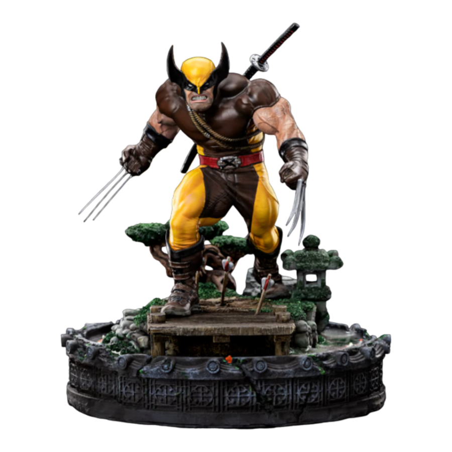 X-Men - Wolverine Unleashed Deluxe 1:10 Scale Iron Studios Statue