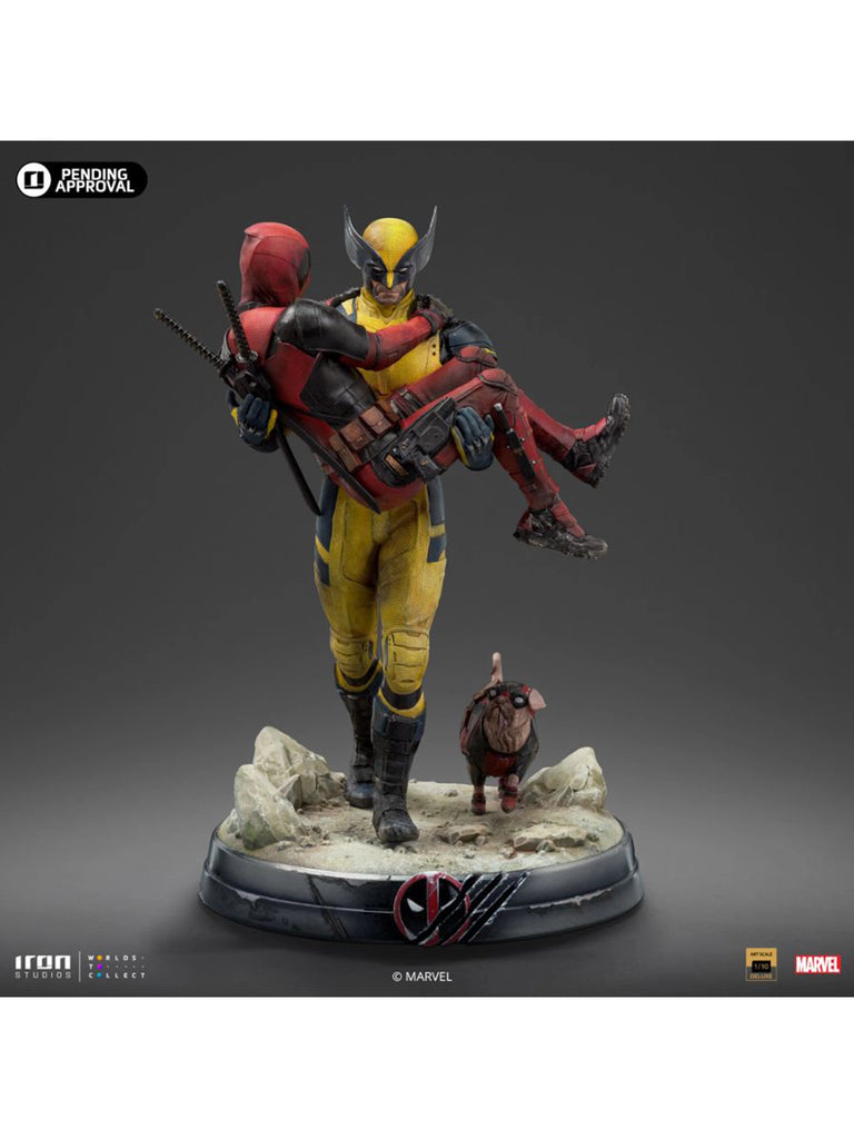 Iron Studios Marvel - Deadpool & Wolverine Deluxe 1:10 Scale Statue