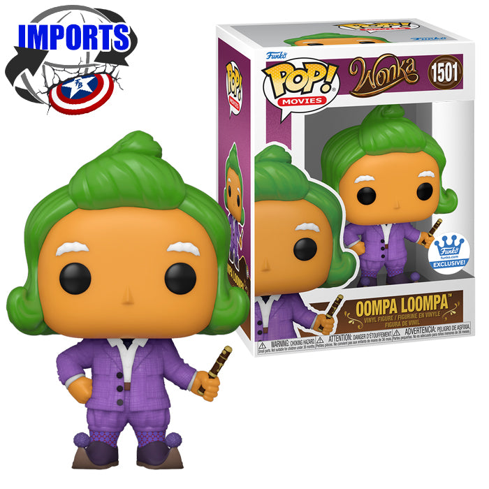 Funko Shop Exclusive Wonka Oompa: Loopa with Piccolo Pop! Vinyl (IMPORT)