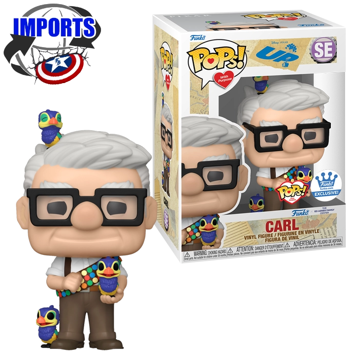Funko Shop Exclusive UP - Carl with Baby Snipes Pop! Vinyl (IMPORT)