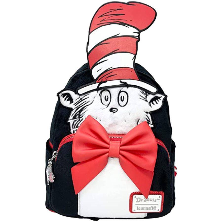 Dr Seuss - Cat in the Hat Faux Fur Cosplay Backpack [RS]