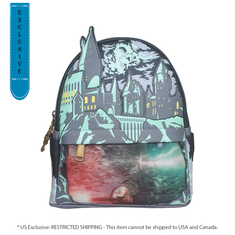 Harry Potter - Harry Potter Vs Voldemort Duel Scene US Exclusive Mini Backpack [RS]