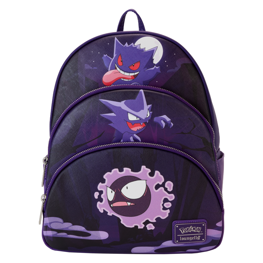 Pokemon - Gengar Evolution Triple Pocket Backpack
