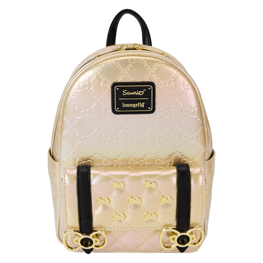 Sanrio - 50th Anniversary Metallic Gold Mini Backpack
