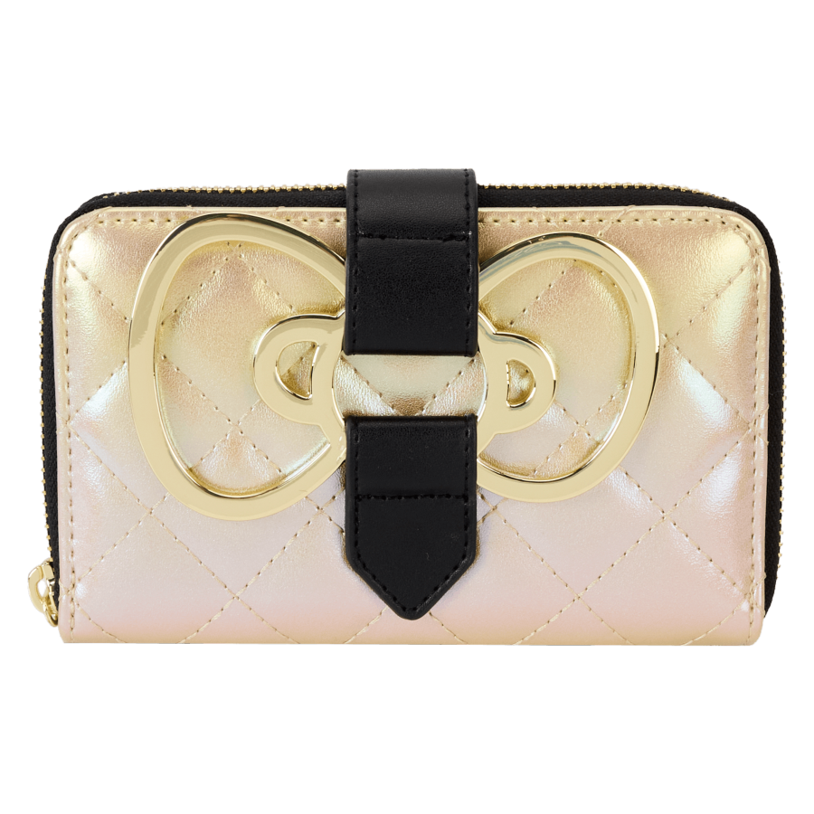 Sanrio - 50th Anniversary Metallic Gold Zip Around Wallet