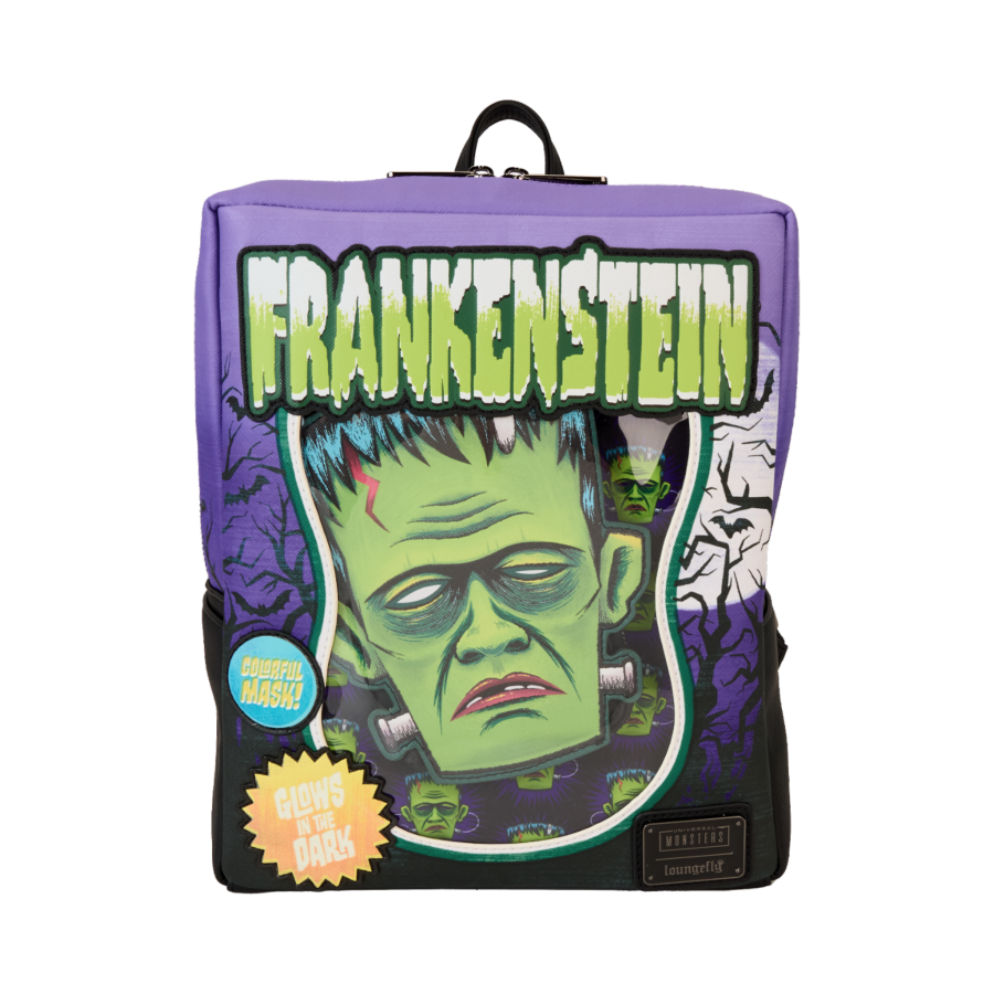 Universal Monsters - Frankenstein Neon Mask Mini Backpack