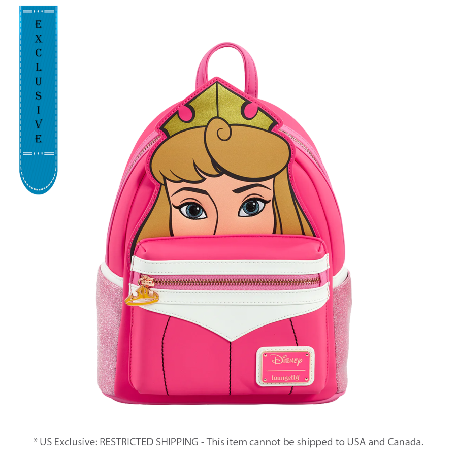 Loungefly Disney Sleeping Beauty Aurora Roses Mini Backpack