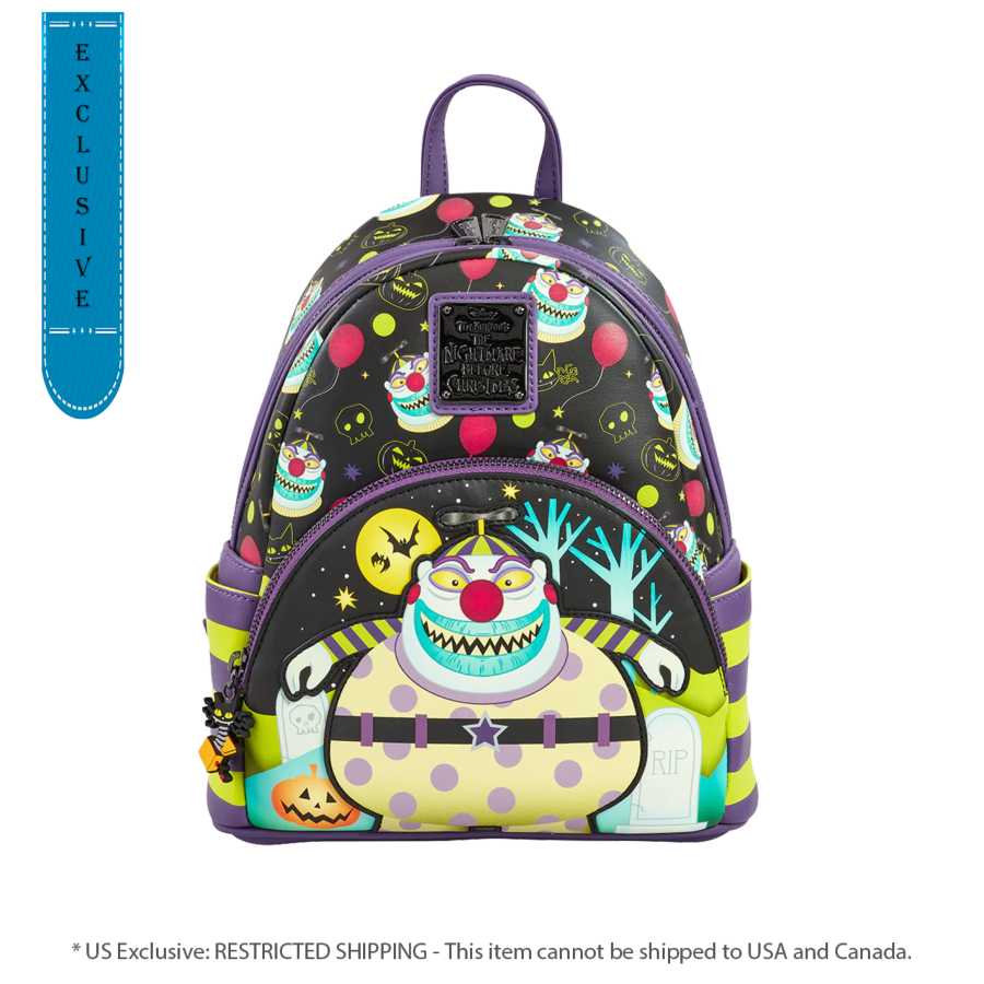Nigtmare Before Christmas - Clown US Exclusive Mini Backpack [RS]