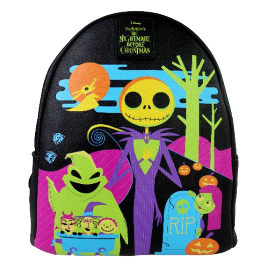 The Nightmare Before Christmas - Blacklight US Exclusive Mini Backpack [RS]