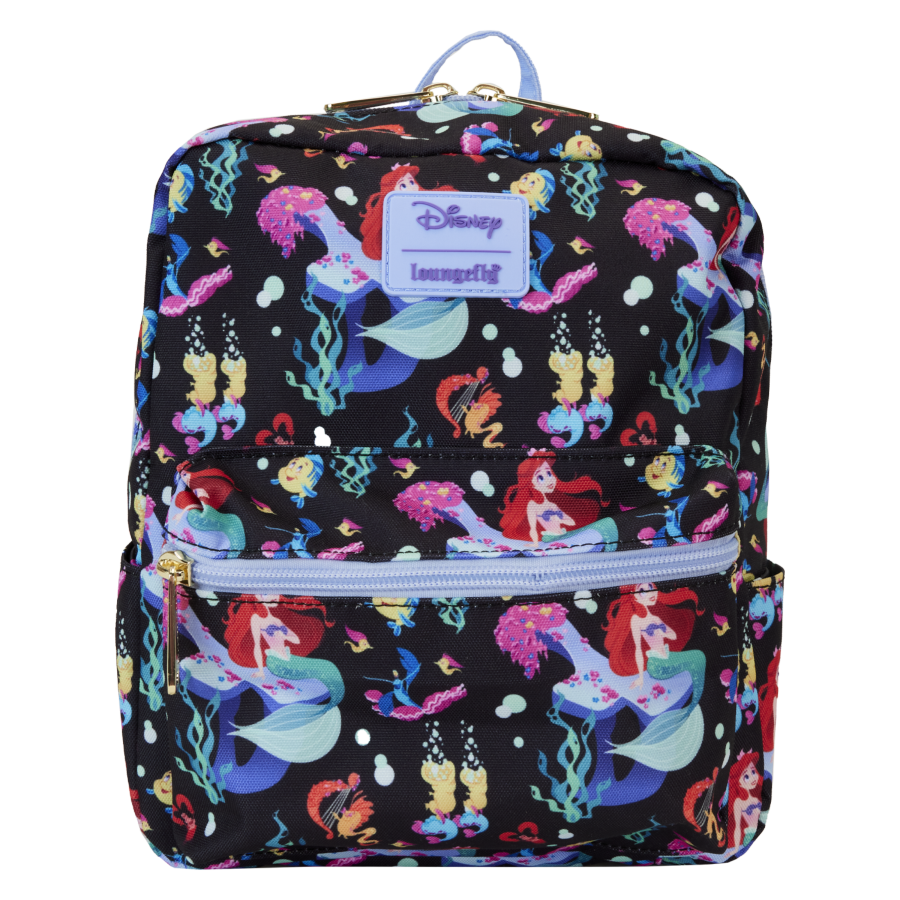 The Little Mermaid (1989) 35th Anniversary - Life Is The Bubbles Nylon Backpack