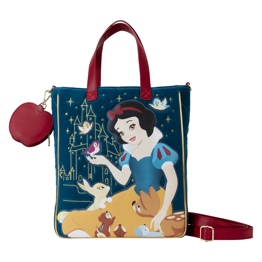 Snow White (1937) - Heritage Quilted Velvet Tote Bag