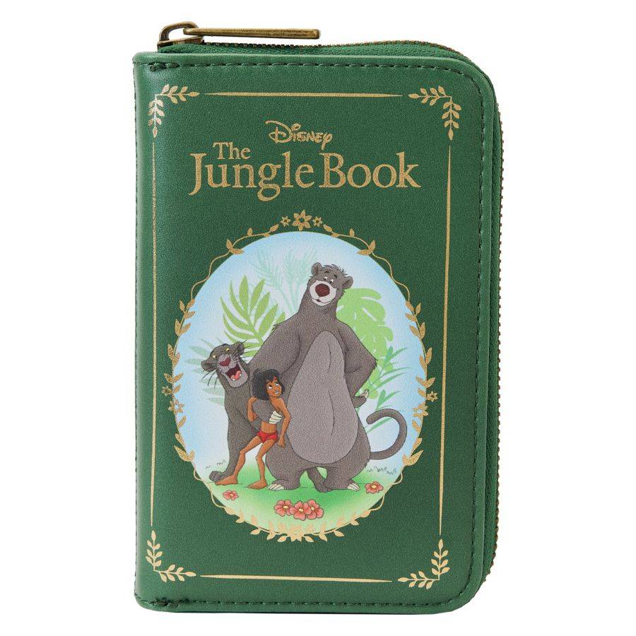 Jungle Book - Book Cover Zip Around Wallet