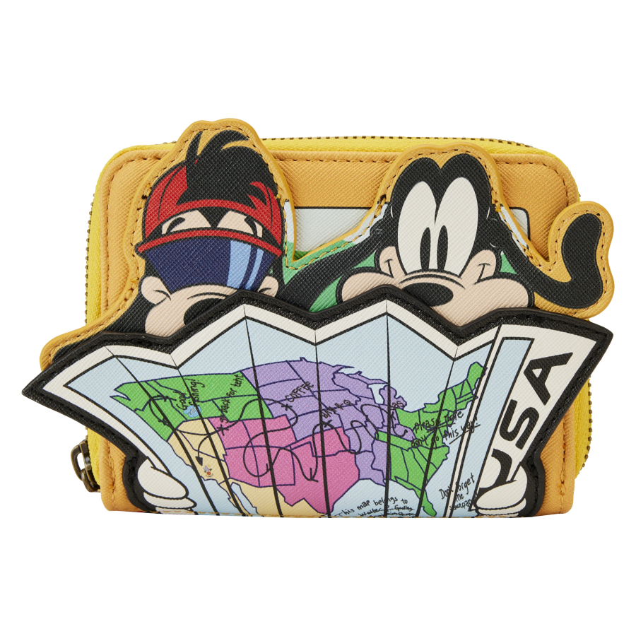 Disney - Goofy Movie Road Trip Zip Around Wallet