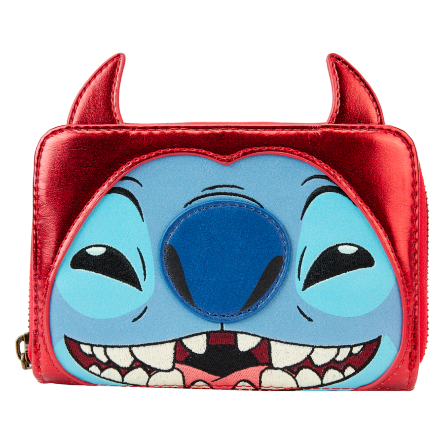 Disney - Stitch Devil Cosplay Zip Around Wallet