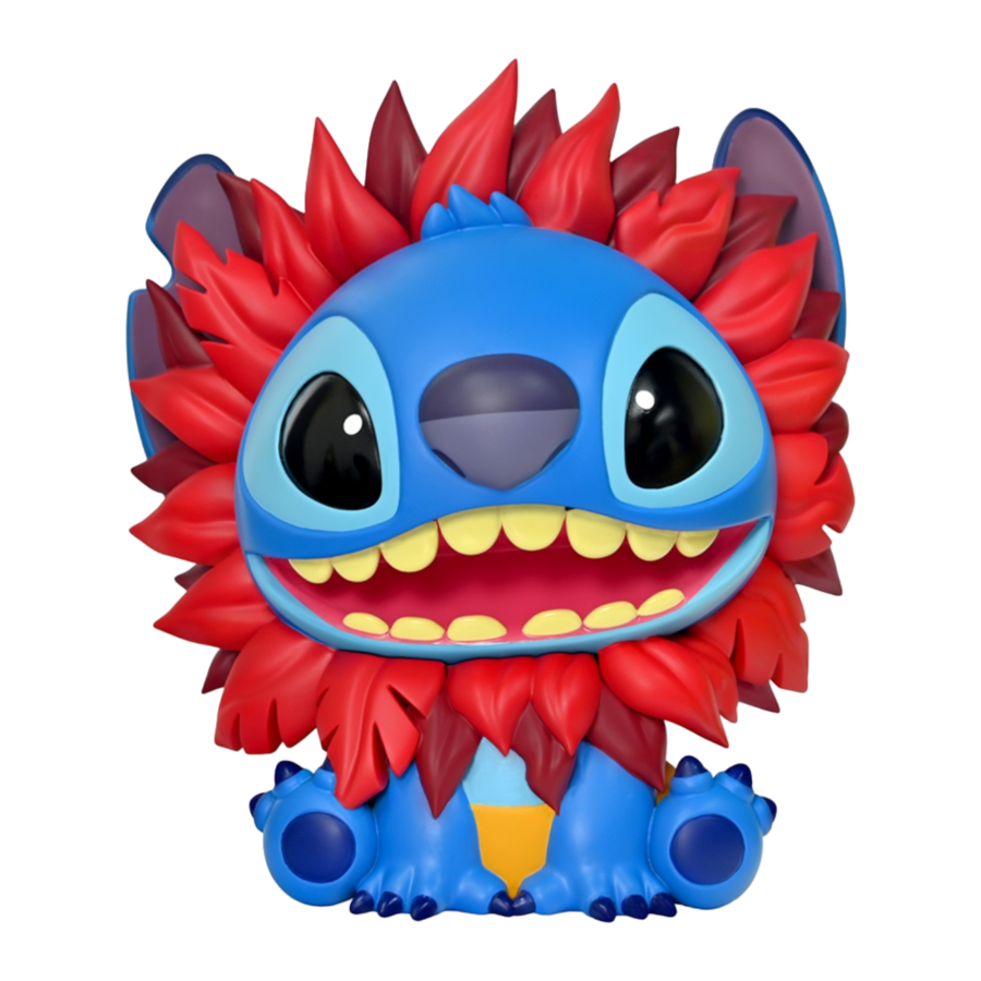 Lilo & Stitch - Stitch in Lion King Costume Figural PVC Bank