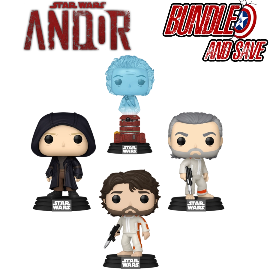 Star Wars: Andor - Pop! Vinyl Bundle (Set of 4)