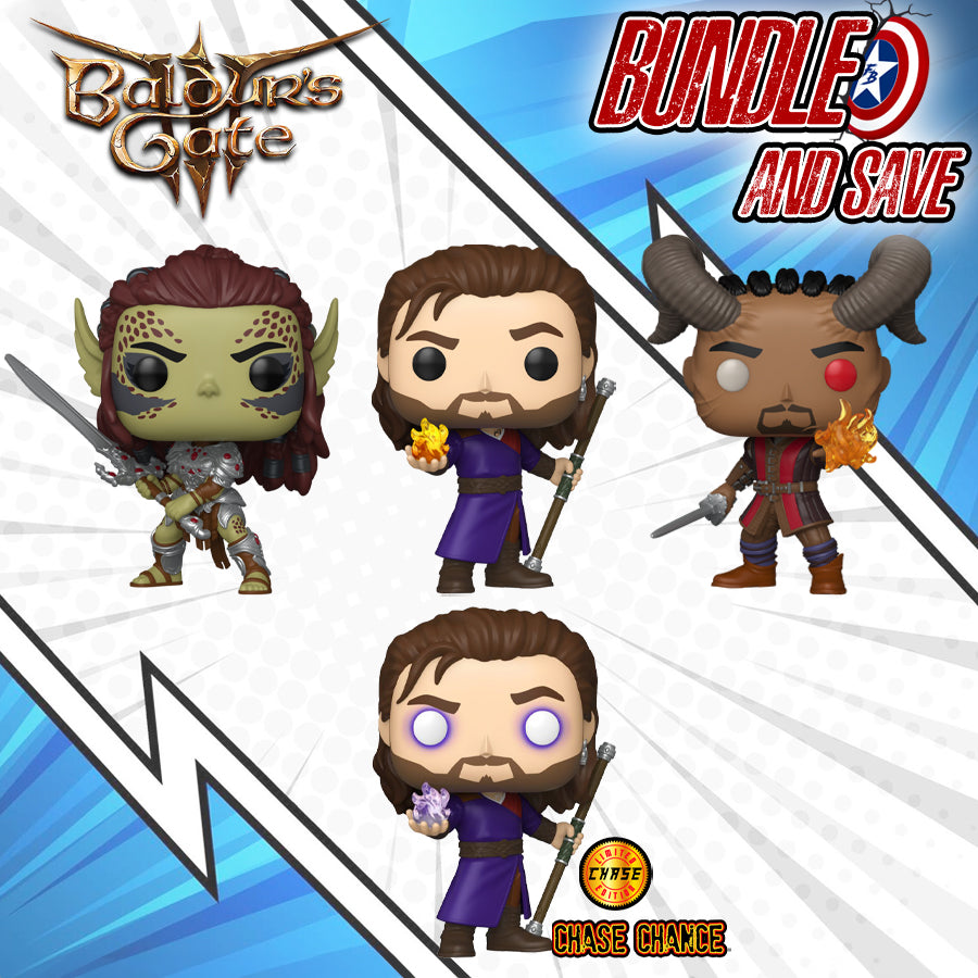 Baldur's Gate 3 - Pop! Vinyl Bundle (Set of 3) (CHASE CHANCE)