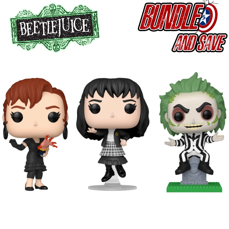 Beetlejuice -  Pop! Vinyl Bundle (Set of 3)