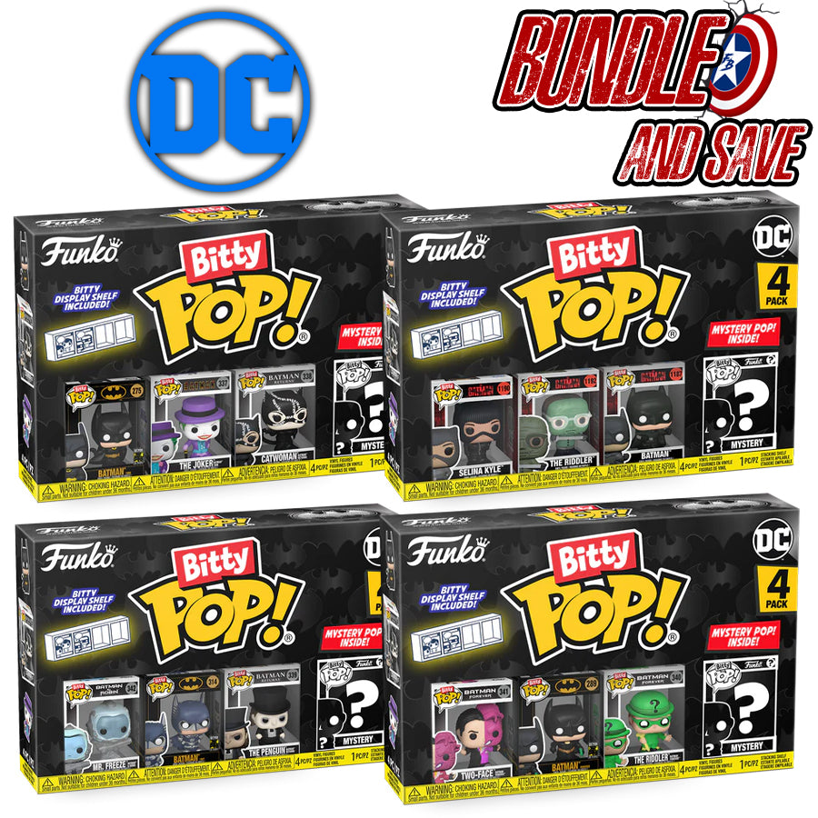 Batman: 85th Anniversary -  Bitty Pop! Bundle (Set of 4)