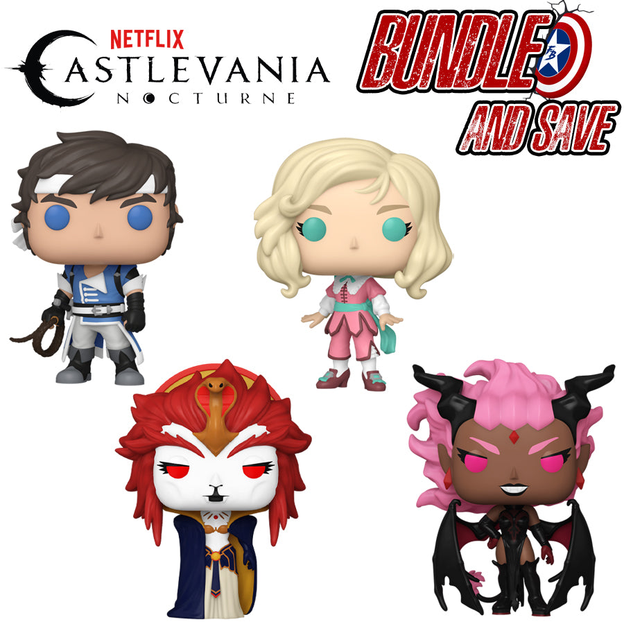 Castlevania: Nocturne - Vampire Hunter Pop! Vinyl Bundle (Set of 4)