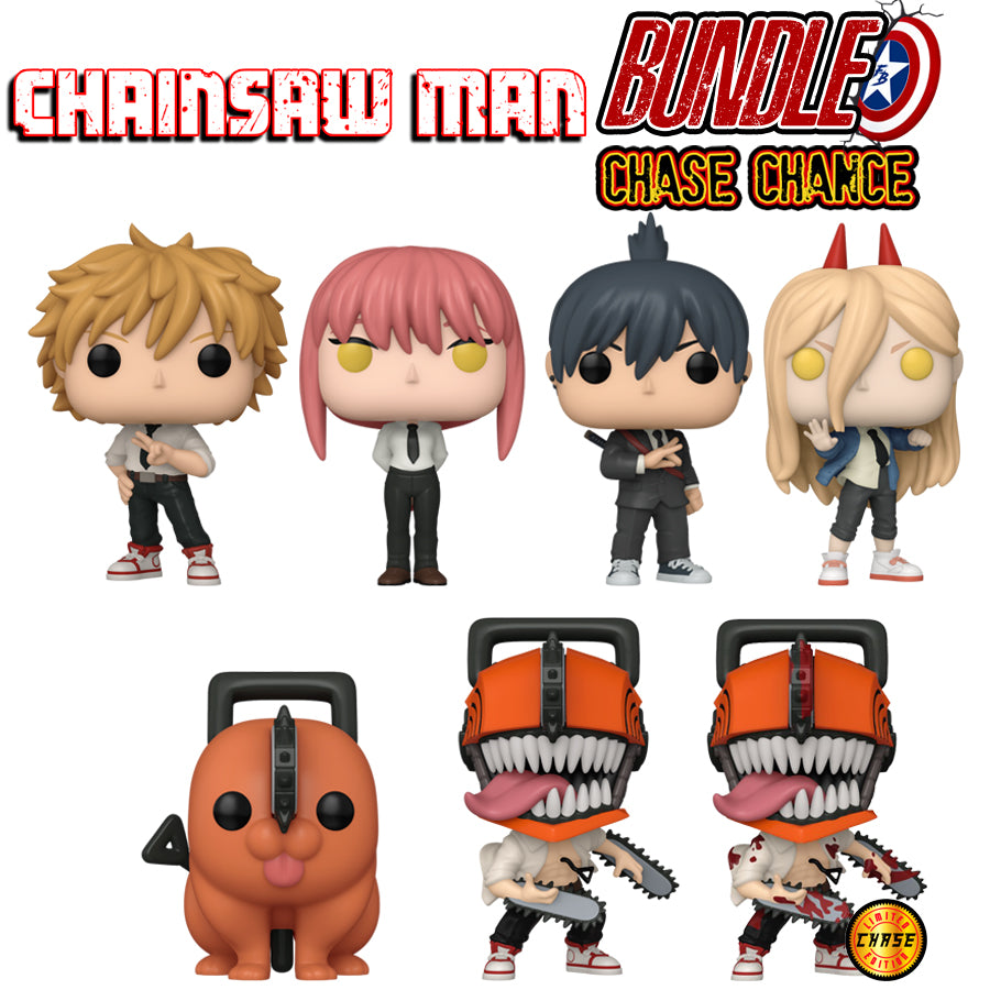 Chainsaw Man - Rev up your Chainsaw Pop! Vinyl Bundle (Set of 6) (CHASE CHANCE)