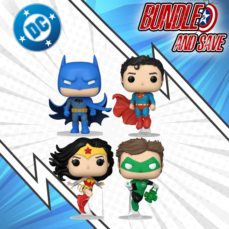 DC Comics -  New Classics Pop! Vinyl Bundle (Set of 4)