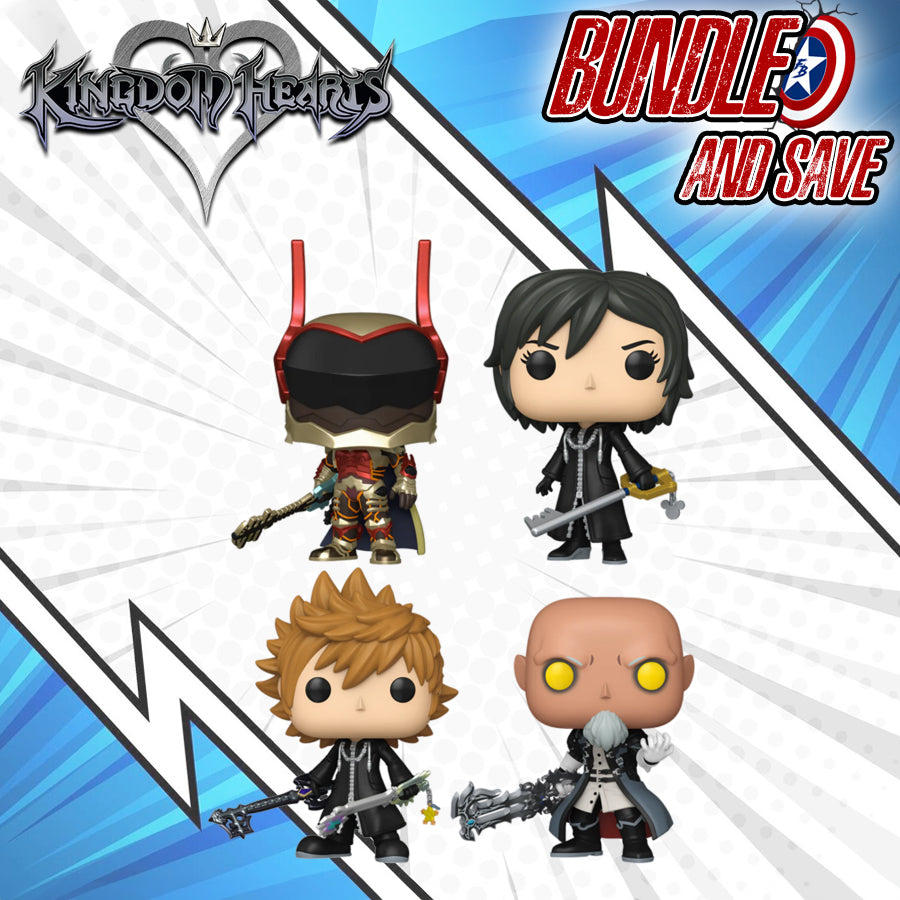 Kingdom Hearts - Pop! Vinyl (Set of 4)