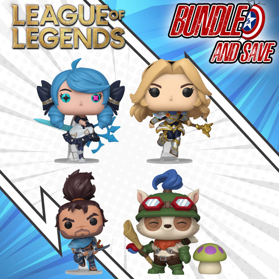 League of Legends - Pop! Vinyl Bundle (Set of 4)