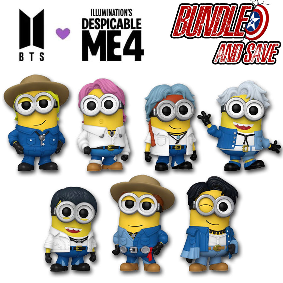 Minions x BTS -  Pop! Vinyl Bundle (Set of 7)