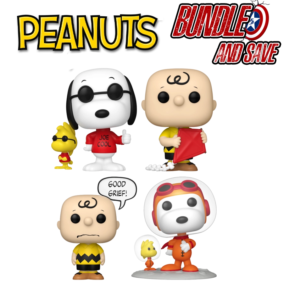 Peanuts - Pop! Vinyl Bundle (Set of 4)