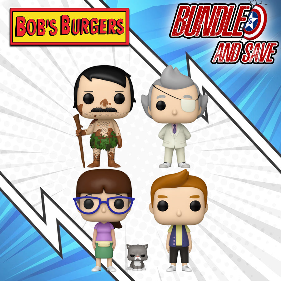 Bob's Burgers - Belcher Pop! Vinyl Bundle (Set of 4)