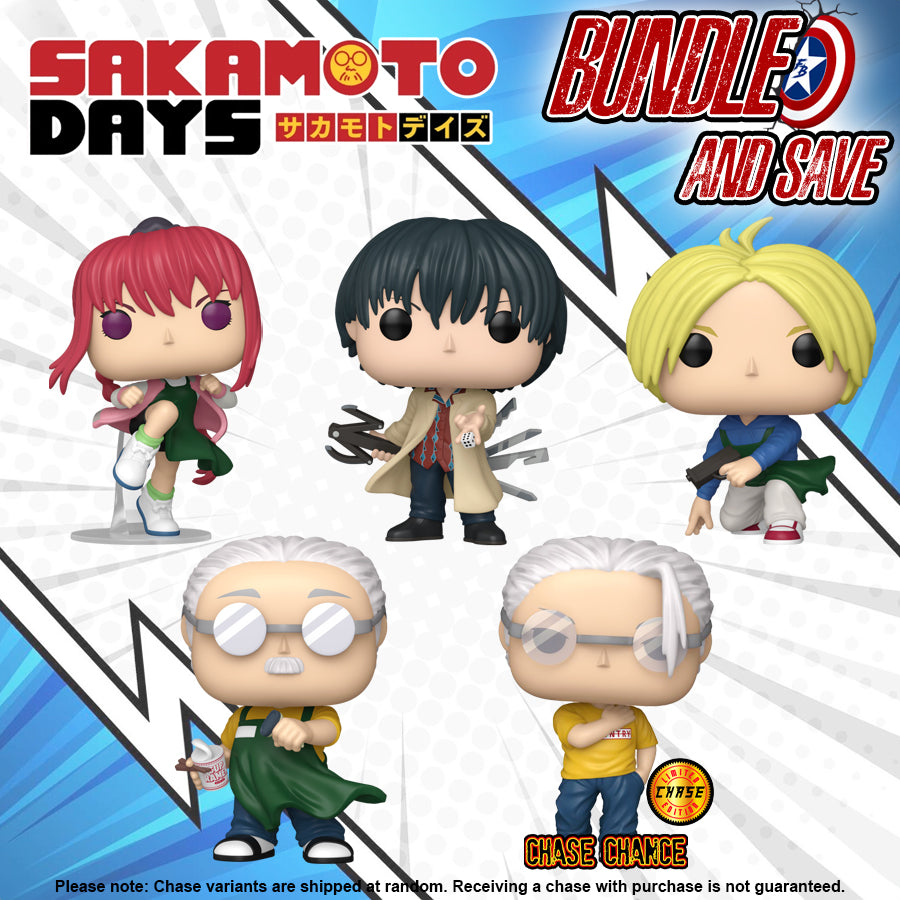 FUNKO POP! サカモト デイズ Sakamoto Days - Pop! Vinyl Bundle (Set