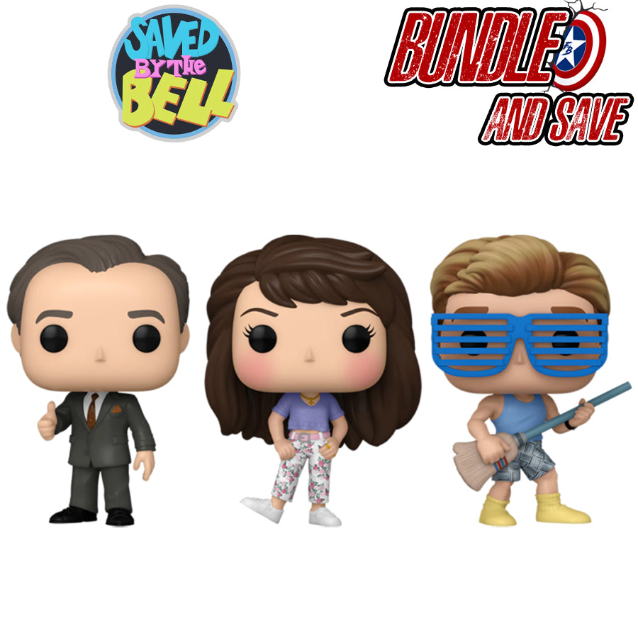 Saved by the Bell: 30th Anniversary - Bayside Pop! Vinyl Bundle (Set of 3)