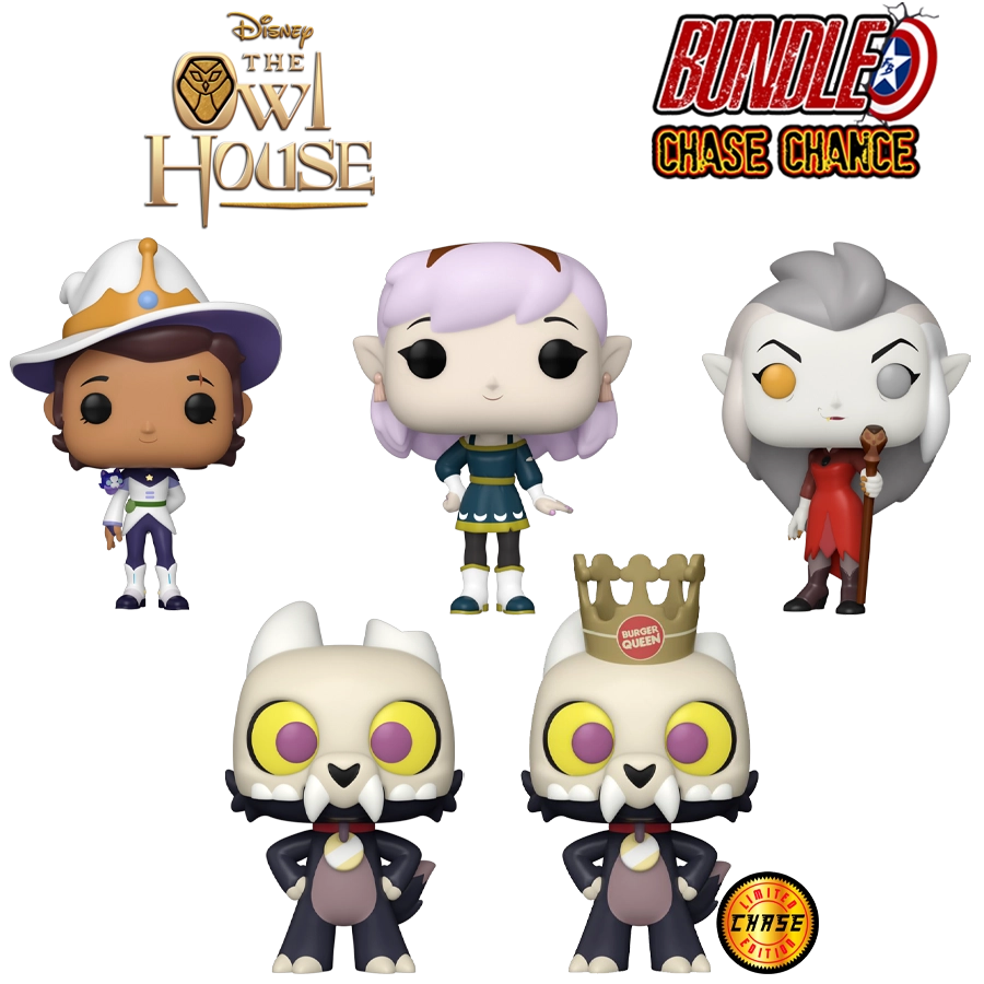 The Owl House - Boiling Isles Pop! Vinyl  Bundle (Set of 4) (CHASE CHANCE)