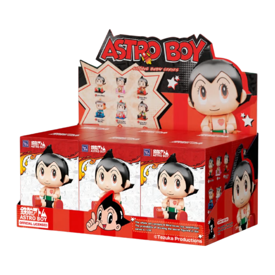 Astro Boy - Sitting Baby Series 1 Blind Box Construction Set (Set of 6)