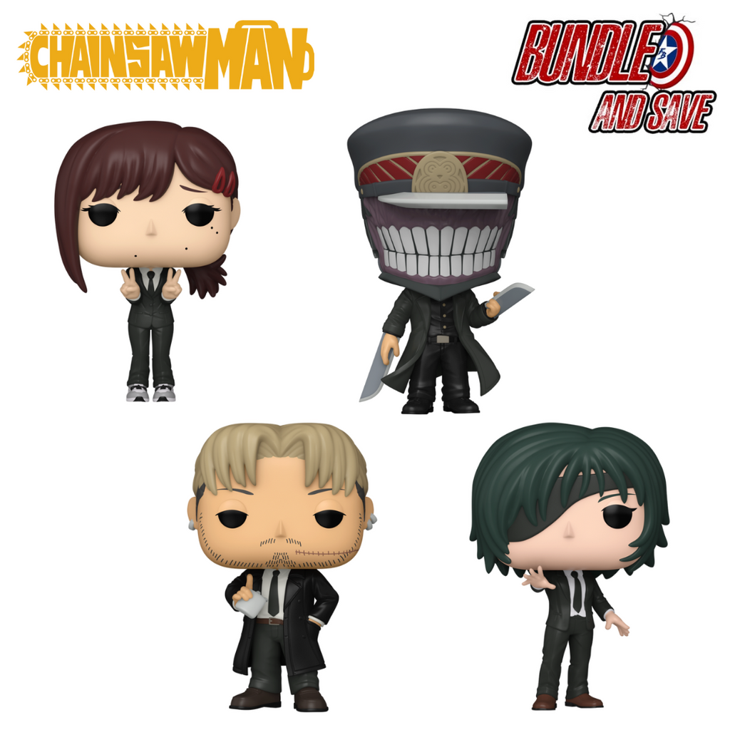 Chainsaw Man - Tackle the Devils Pop! Vinyl Bundle (Set of 4)