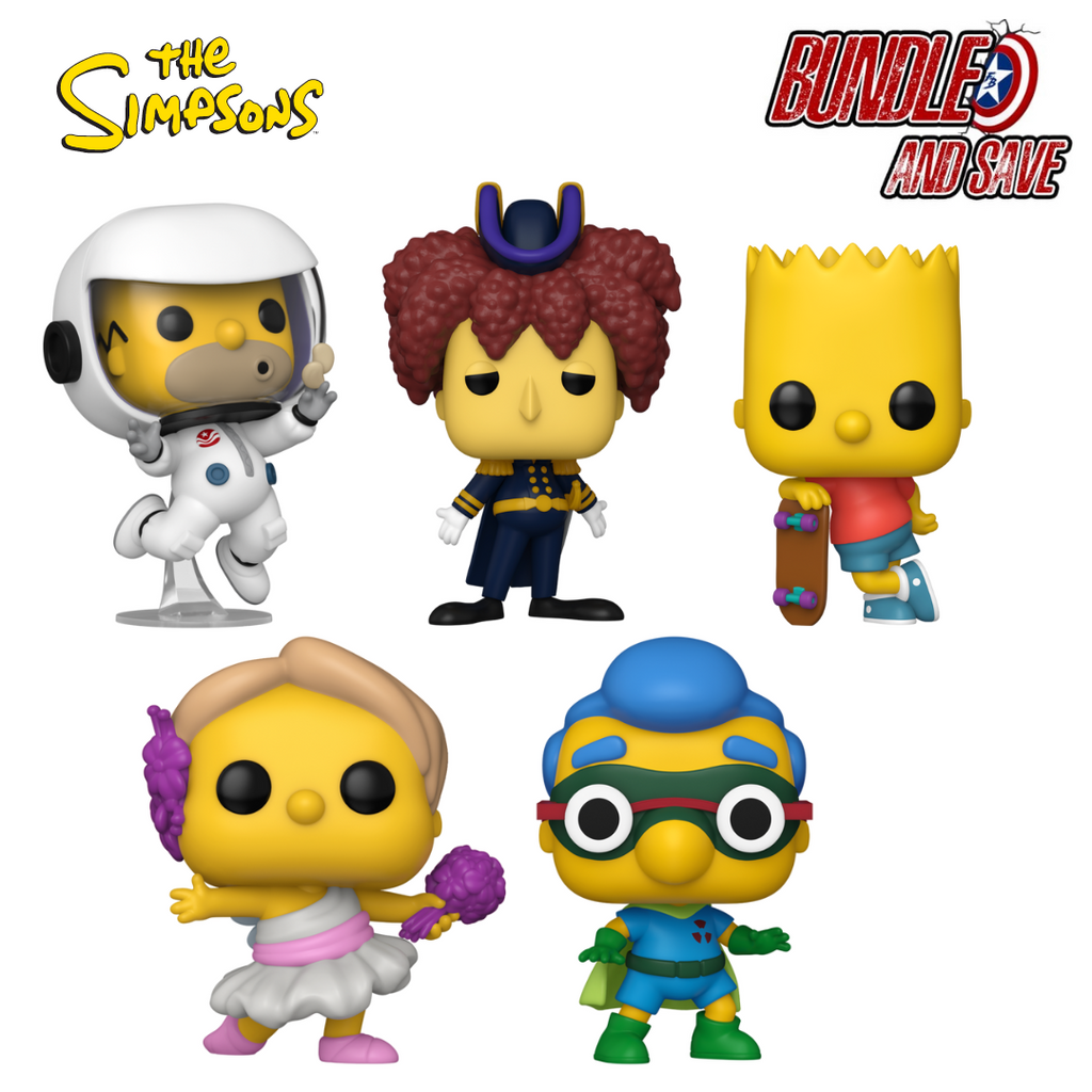 The Simpsons - Welcome to Springfield Pop! Vinyl Bundle (Set of 5)