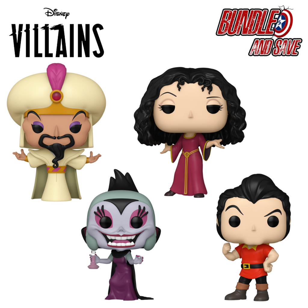 Disney Villains - Embrace Evil Pop! Vinyl Bundle (Set of 4)