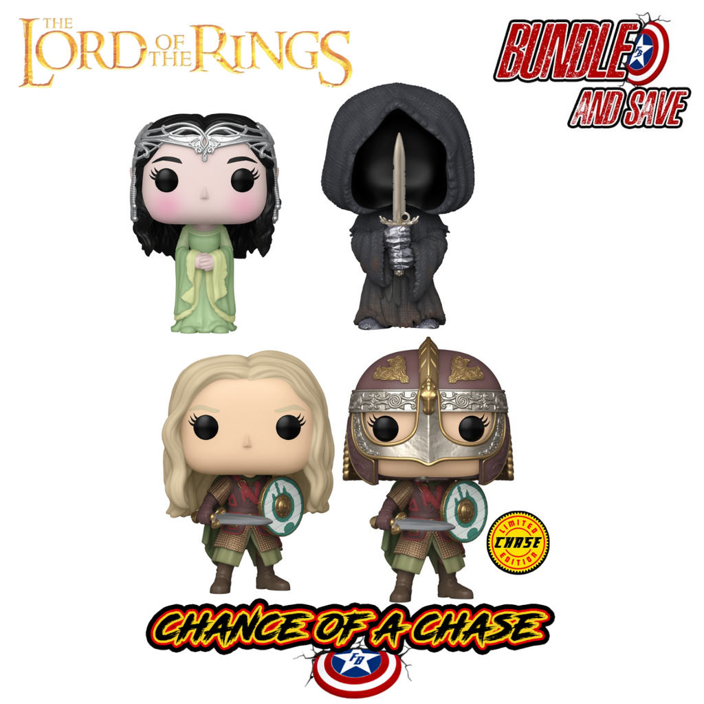 The Lord of The Rings - One Ring To Rule Them All Pop! Vinyl Bundle (Set of 3) (Chase Chance)