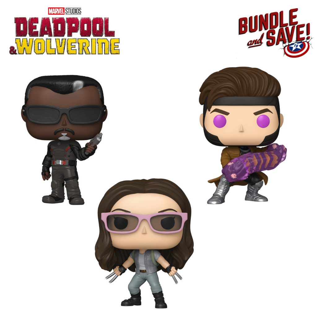 Deadpool & Wolverine - The Xtras Pop! Vinyl Bundle (Set of 3)